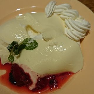豆乳仕立レアチーズケーキ(kawara CAFE＆DINING 天王寺 （カワラ カフェアンドダイニング）)