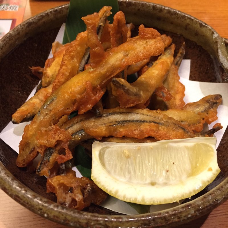 きびなご唐揚げ(龍馬 軍鶏農場 京都三条大橋店 )
