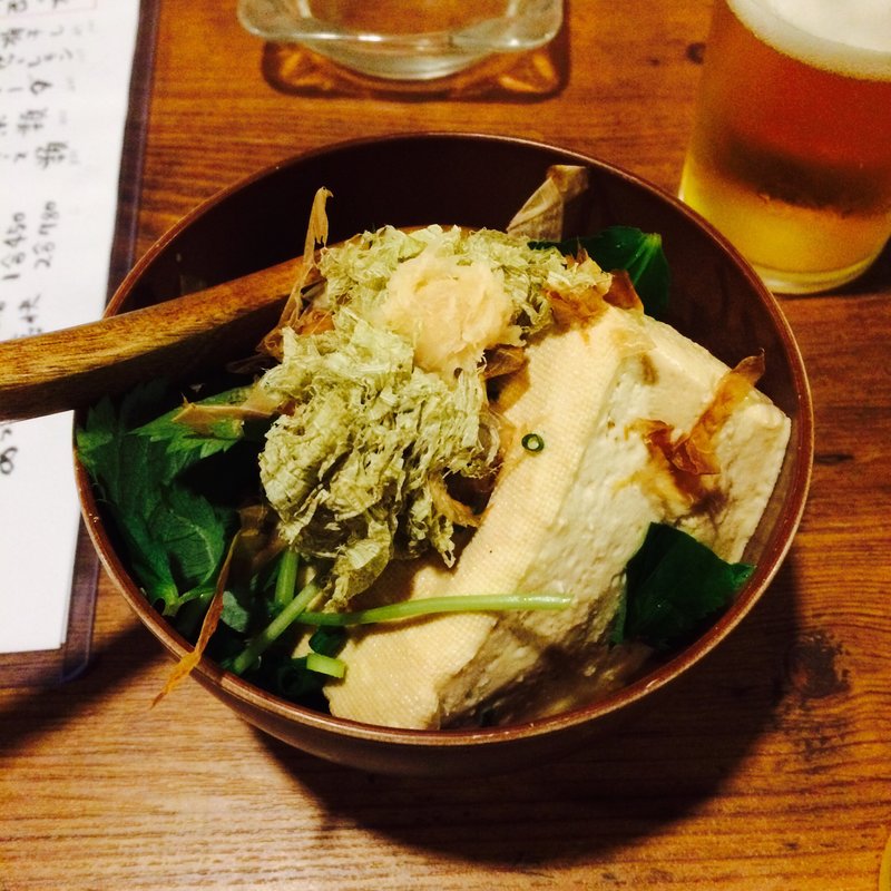 お通し(ふれあい酒場 温たいむ)