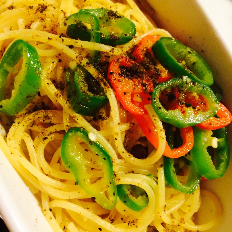 万願寺とうがらしのぺペロンチーノ 黒七味風味(KYOTO KIMURAYA （キョウトキムラヤ）)