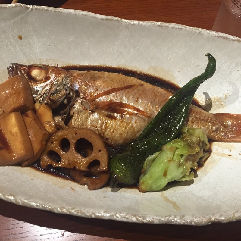 のどぐろの煮付け(日本酒 食楽 太太太)