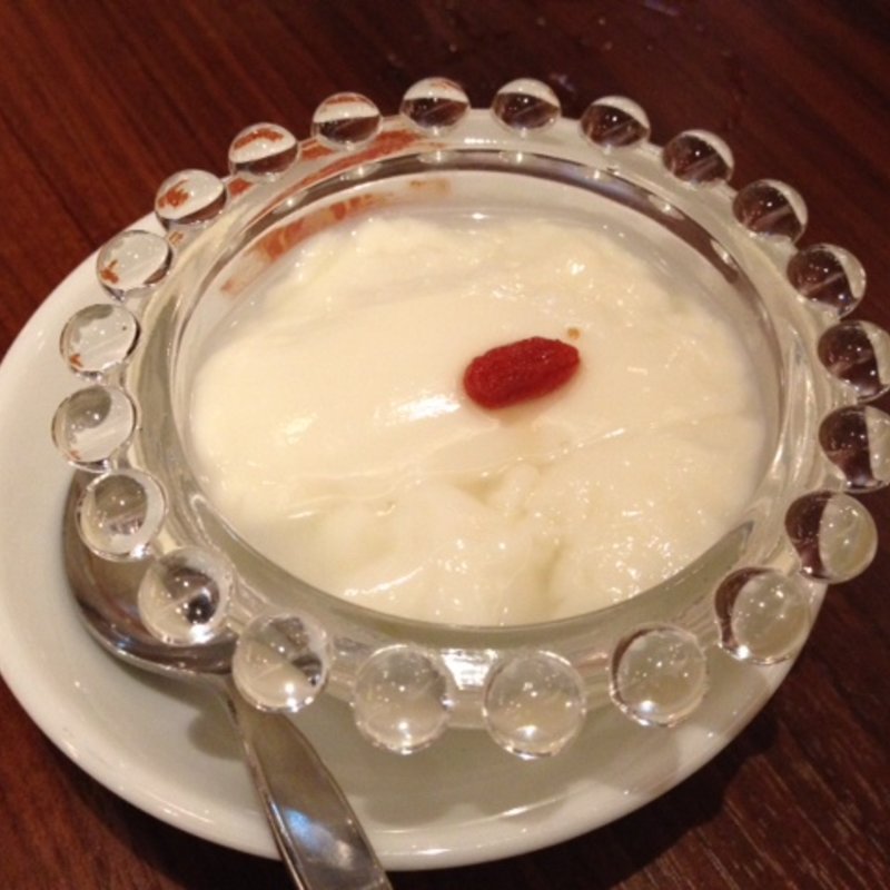 アンニン豆腐(ゴールデンタイガー 六本木)