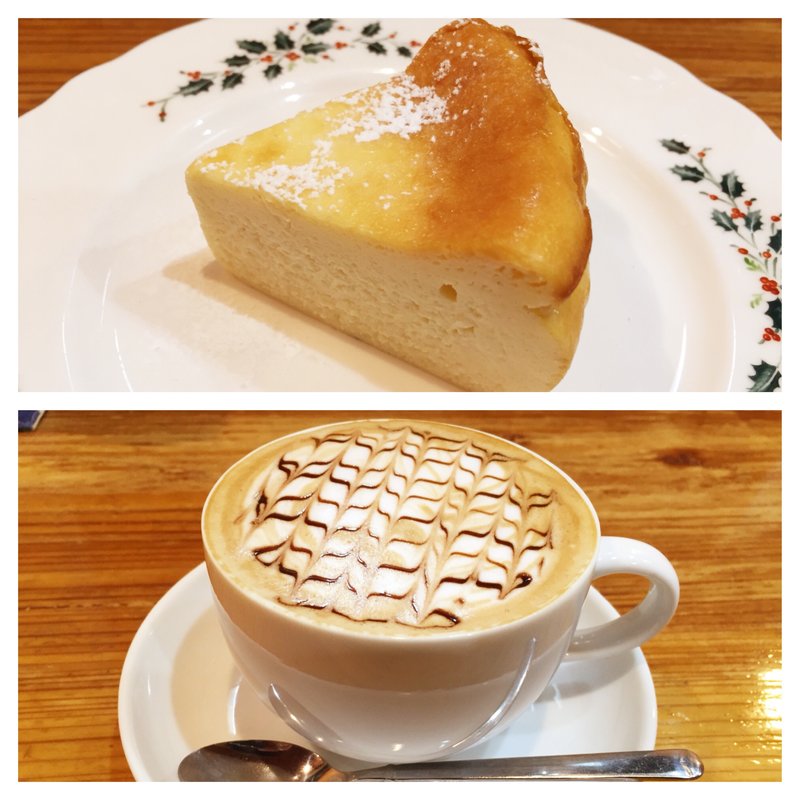 ケーキセット(cafe komachi)