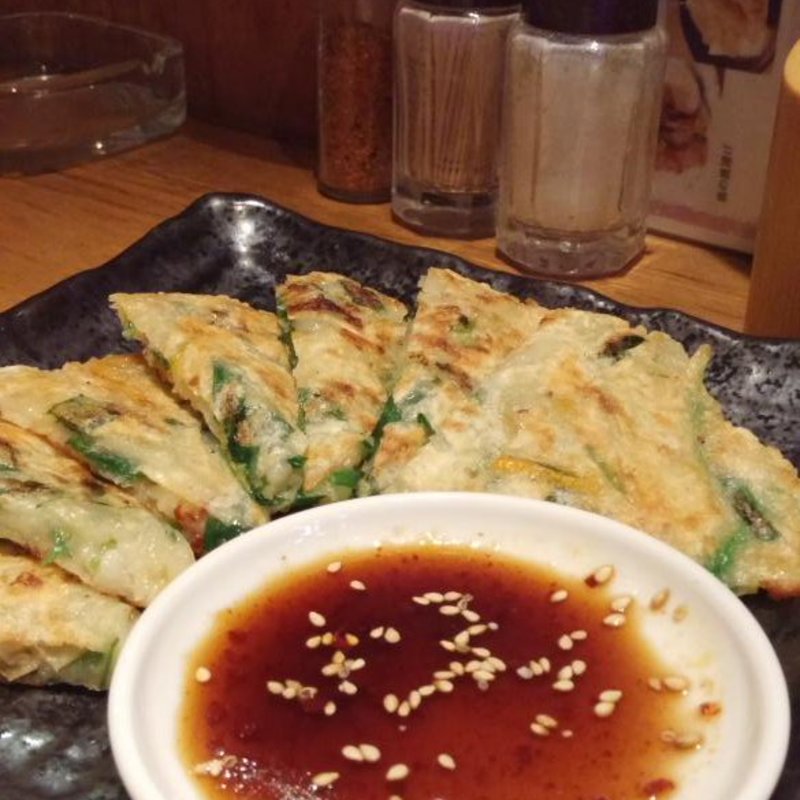 海鮮チヂミ(焼肉ことえん)