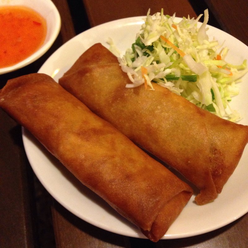 ポピアトー 2本（タイ風春巻き）(アジアン アジアン 綾瀬店 （asian asian）)