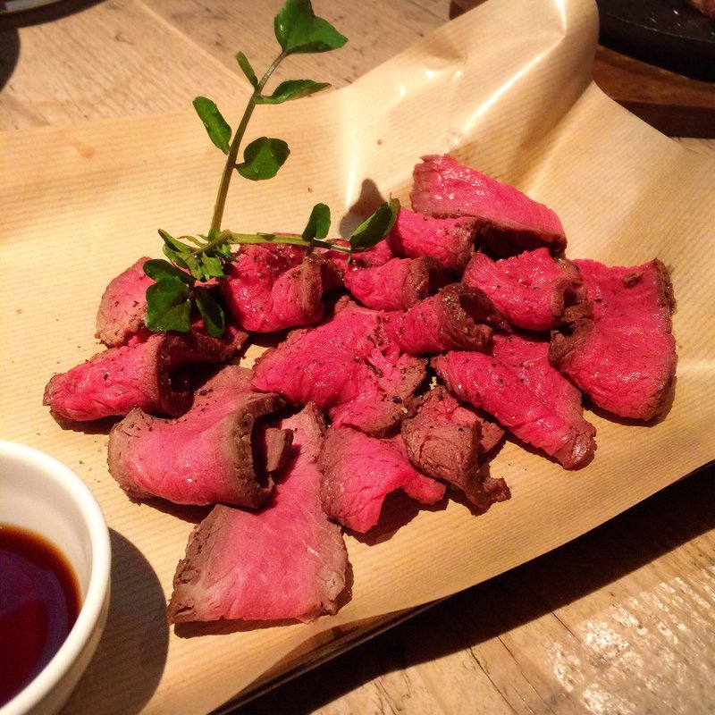 A5和牛のローストビーフ(HANGOUT （ハングアウト）)