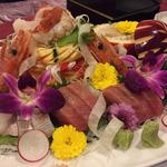 刺身盛り合わせ(玄武温泉風流亭)
