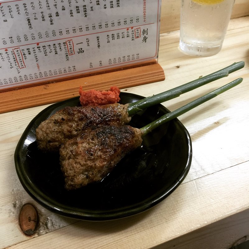 だんご つくね(もつ焼 でん 中目黒店)