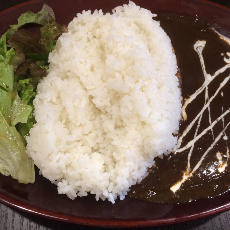 トッピングなしカレー(100時間カレーB&R 駒込店 （ヒャクジカンカレー　ビーアンドアール）)