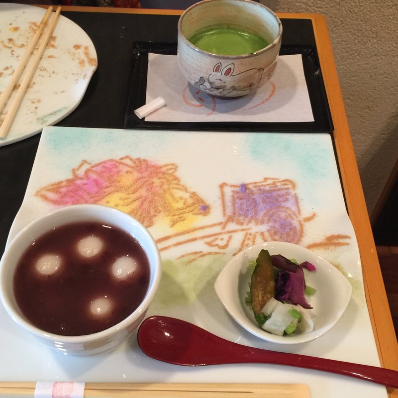 白玉ぜんざい