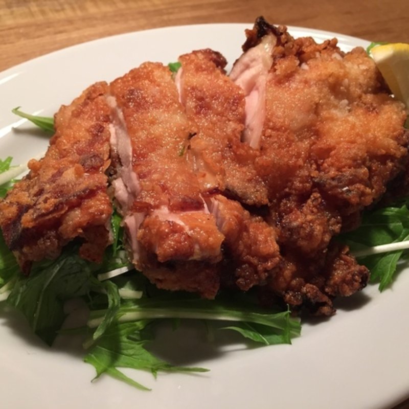 若鶏一枚肉唐揚げ(地下の隠れ家 肉バル ビストロ酒場GABU2 柏)