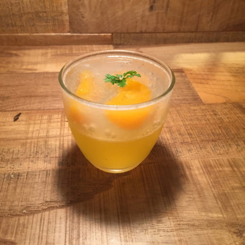 しゅわしゅわみかんゼリー(地下の隠れ家 肉バル ビストロ酒場GABU2 柏)