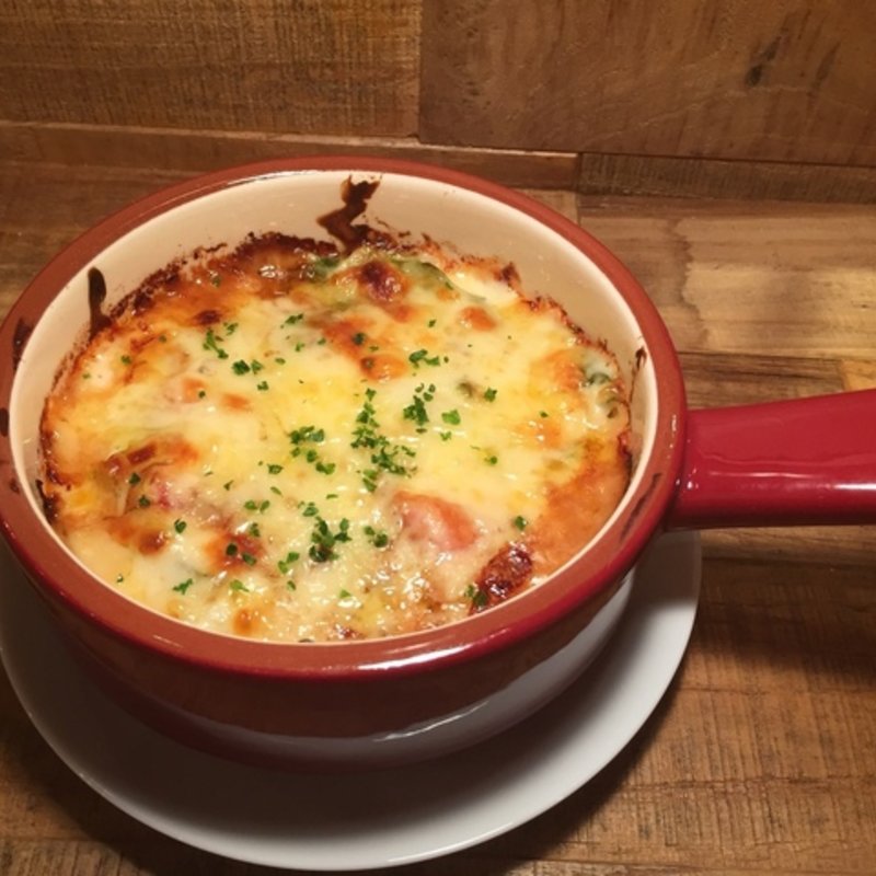 お好み焼き風グラタン(地下の隠れ家 肉バル ビストロ酒場GABU2 柏)