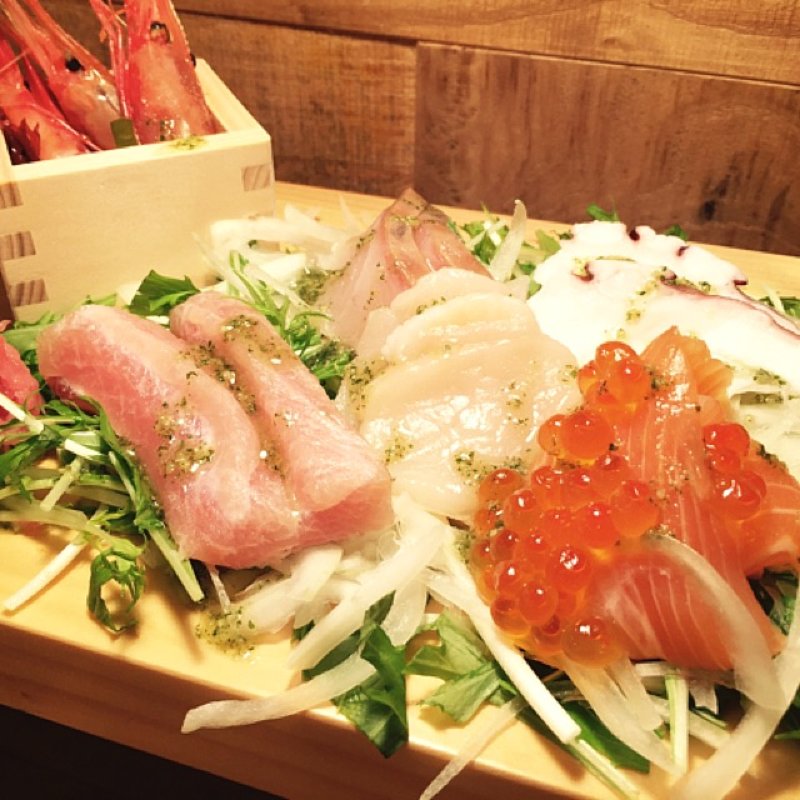 漁師の板前カルパッチョ(地下の隠れ家 肉バル ビストロ酒場GABU2 柏)