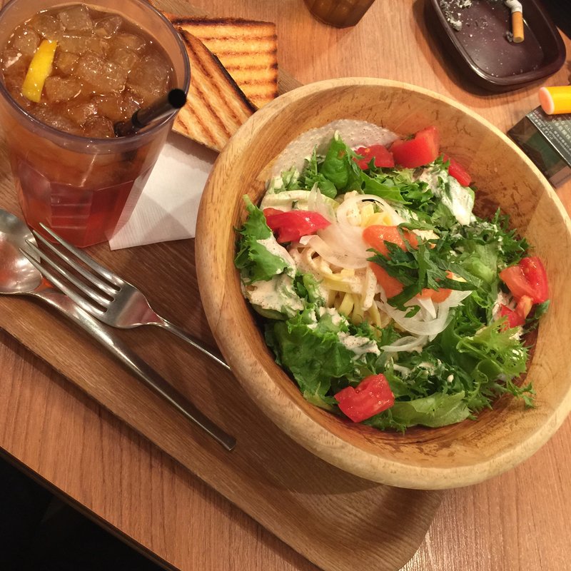 明太子クリームサラダパスタ(LANCIA 名古屋パルコ店 （ランチア）)