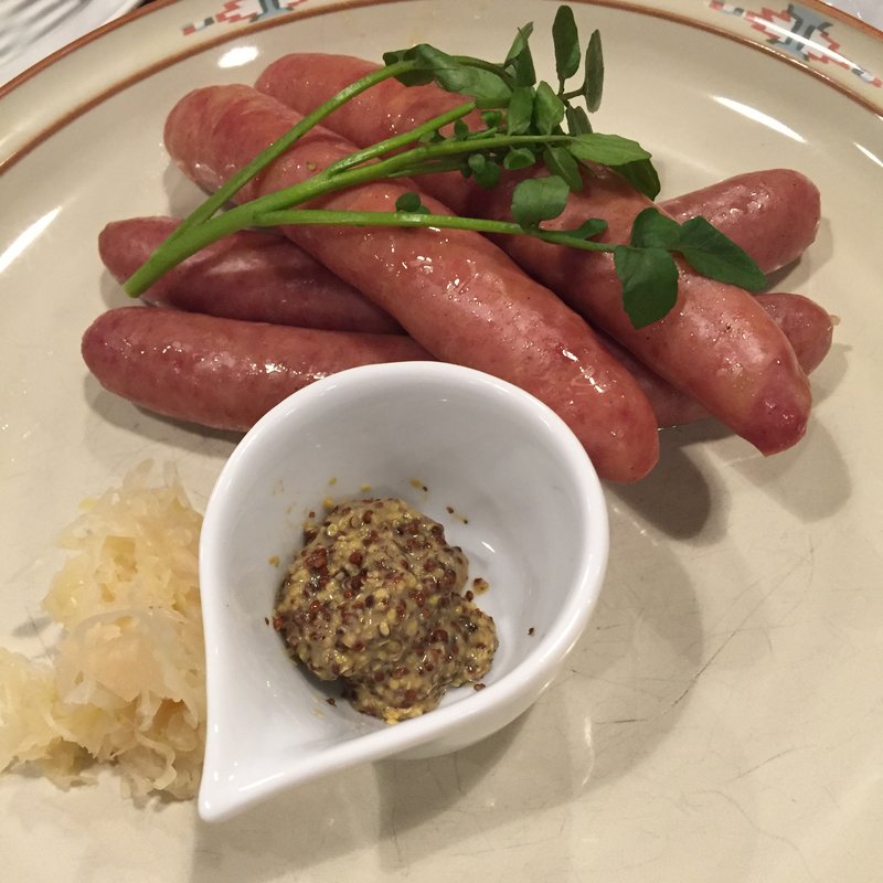 富士ヶ嶺ポークソーセージ盛り合わせ(ふじやまビール)