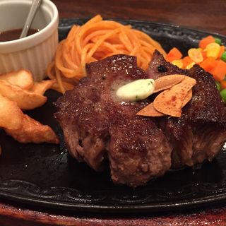 オーガニックステーキ定食150g(レストラン カタヤマ 東向島本店)