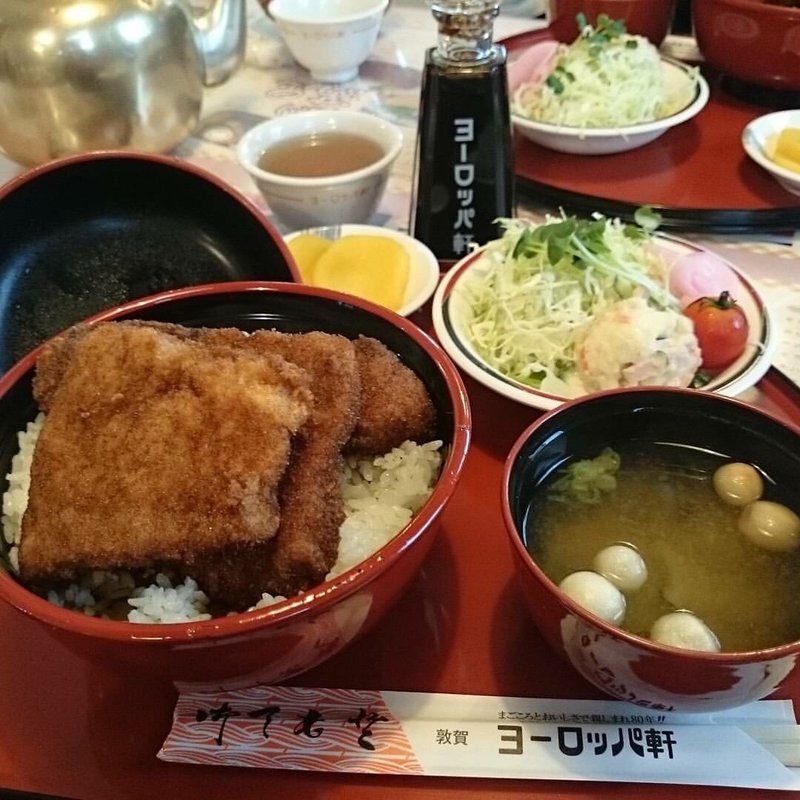 カツ丼セット(敦賀ヨーロッパ軒 本店 )