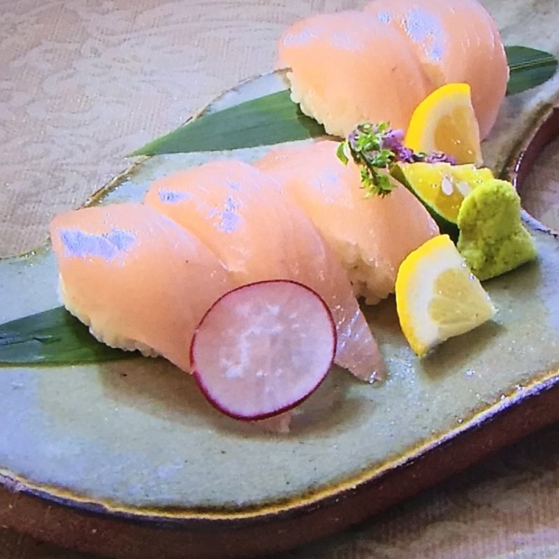 裏旬ワワラの握り寿司(絶景レストラン  うずの丘)