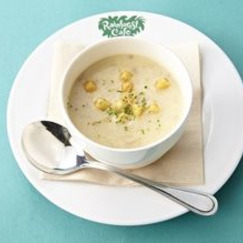 クラムチャウダー(レインフォレストカフェ・トーキョー （Rainforest cafe）)