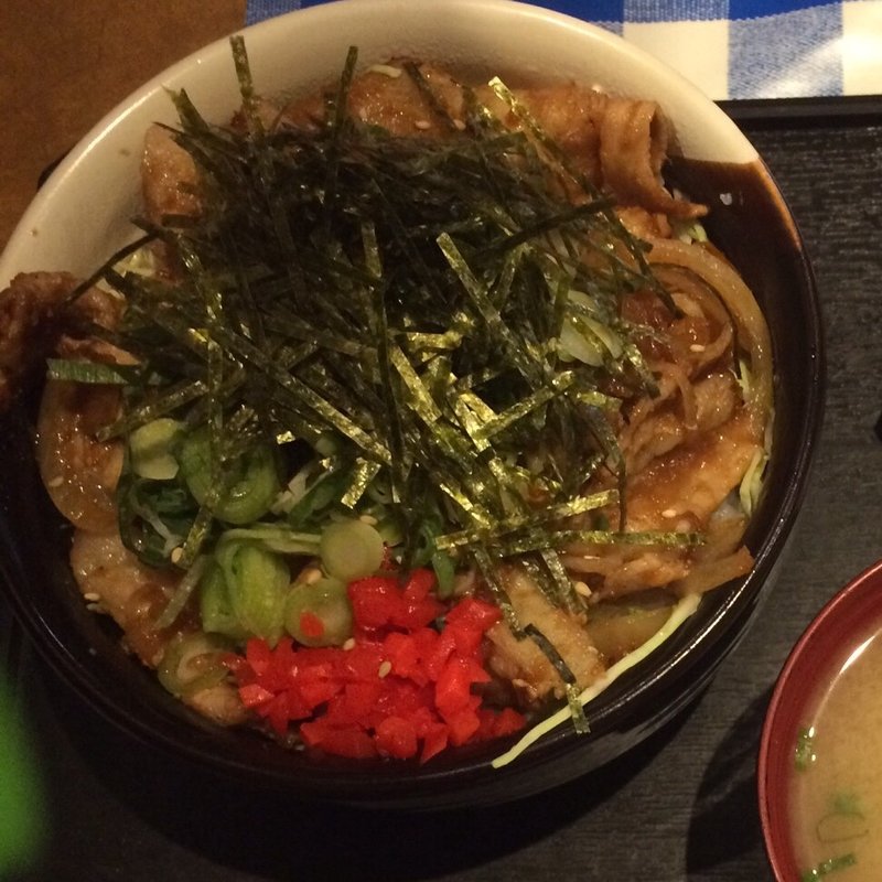 生姜焼き丼(おきばり屋 （【旧店名】きばらんと）)
