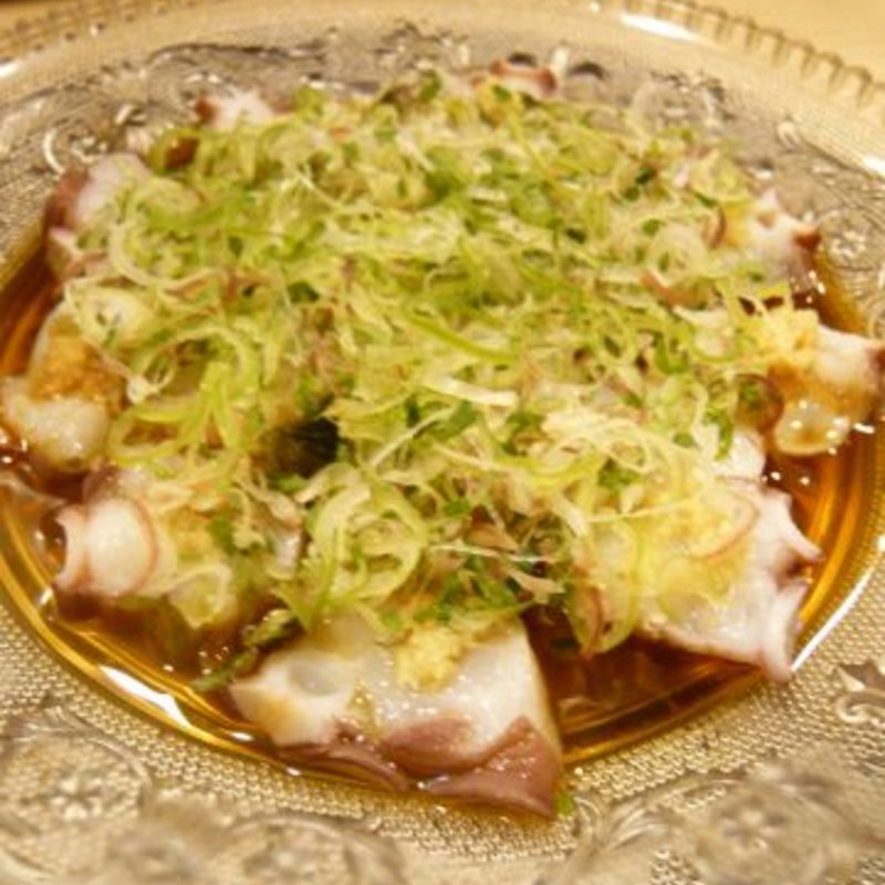 タコのカルパッチョ(美經 （美経 みきょう）)