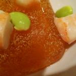 カラスミと海老(Japanese fusion Cuisine 美波音)