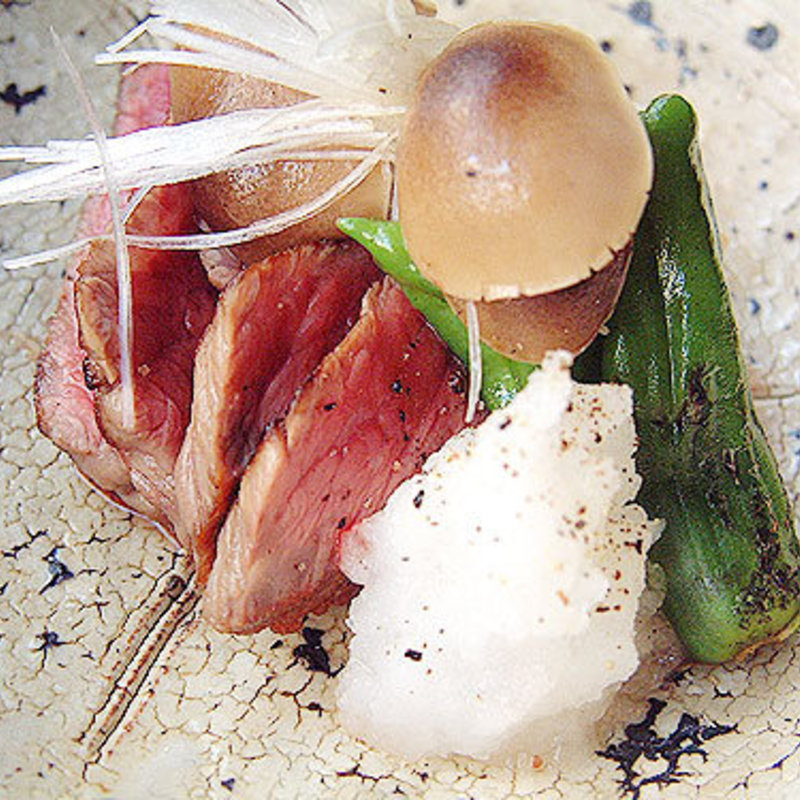 和牛のグリル(満る川)