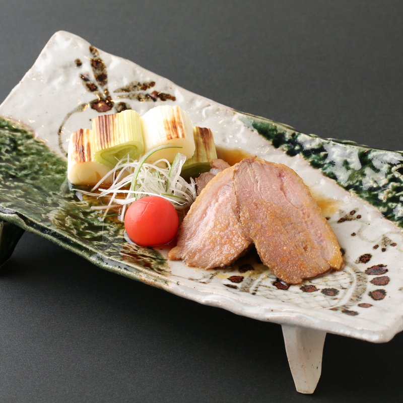 鴨のグリル　ネギ添え(味たまて)