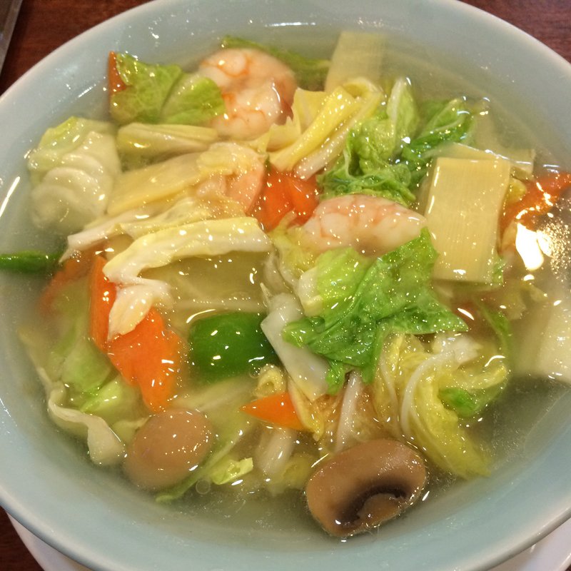 海老そば(三幸飯店)