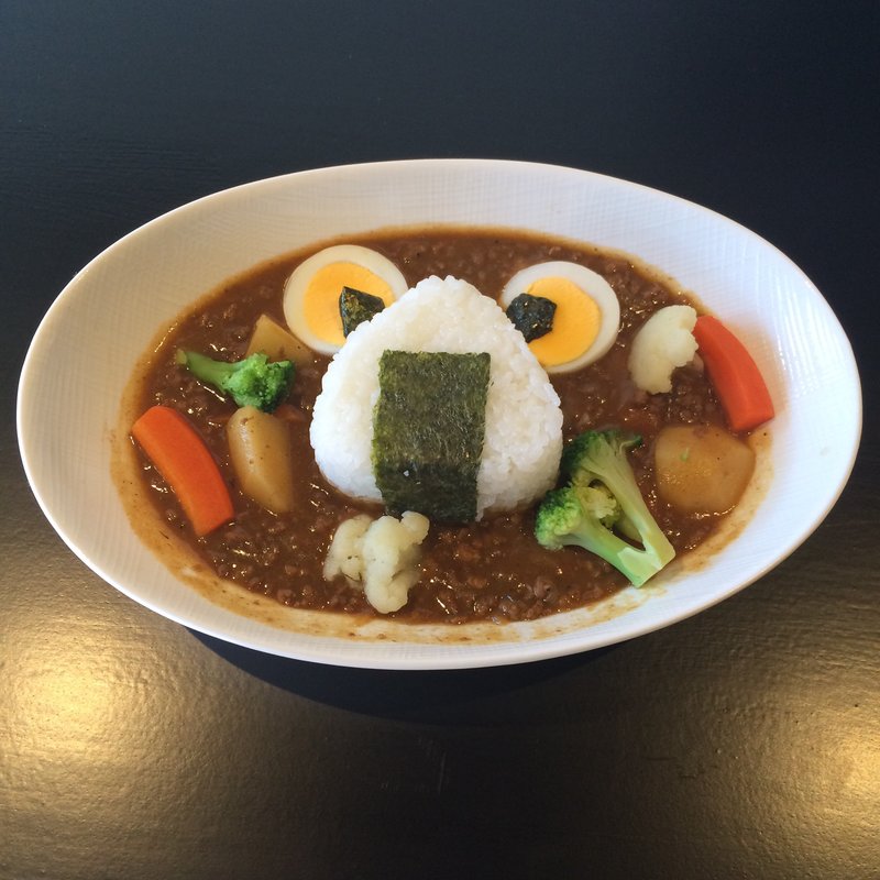 おにぎりカレー(おにぎり娘)