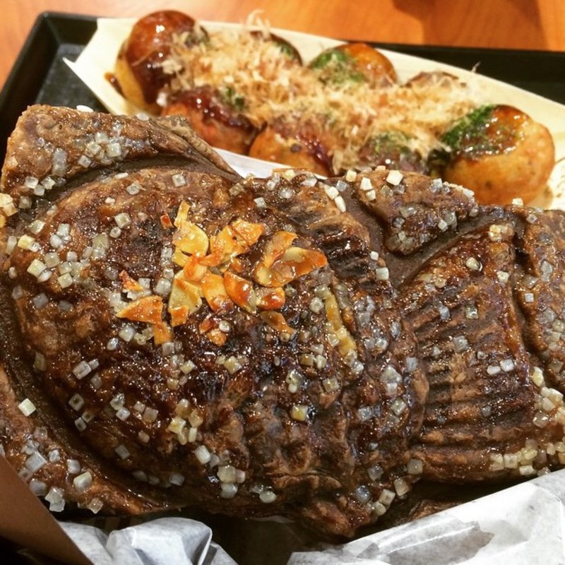 クロワッサン鯛焼き(ジャスコ山形南店1F築地銀だこ)