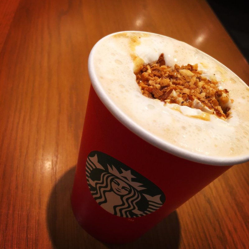 クランチー キャラメル トフィー ラテ（ショート）(スターバックス・コーヒー 泉中央セルバ店 )