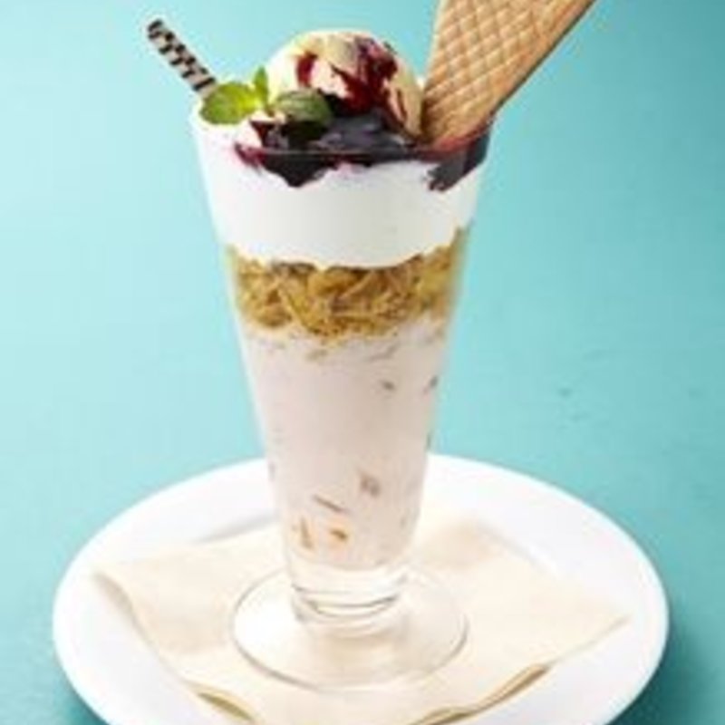 フルーツヨーグルトサンデー(レインフォレストカフェ・トーキョー （Rainforest cafe）)