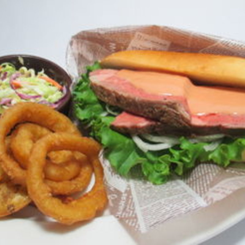 ローストビーフサンド(レインフォレストカフェ・トーキョー （Rainforest cafe）)