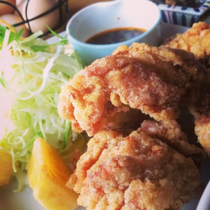 唐揚げ定食(小福)