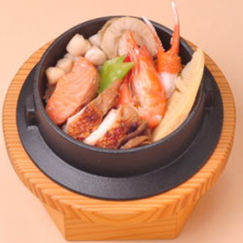 特選五目釜飯(炭家米蔵 モナ新浦安店)