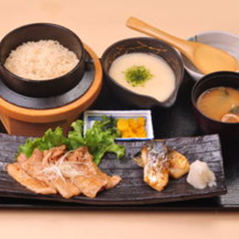 麦とろ炙り御膳(炭家米蔵 モナ新浦安店)