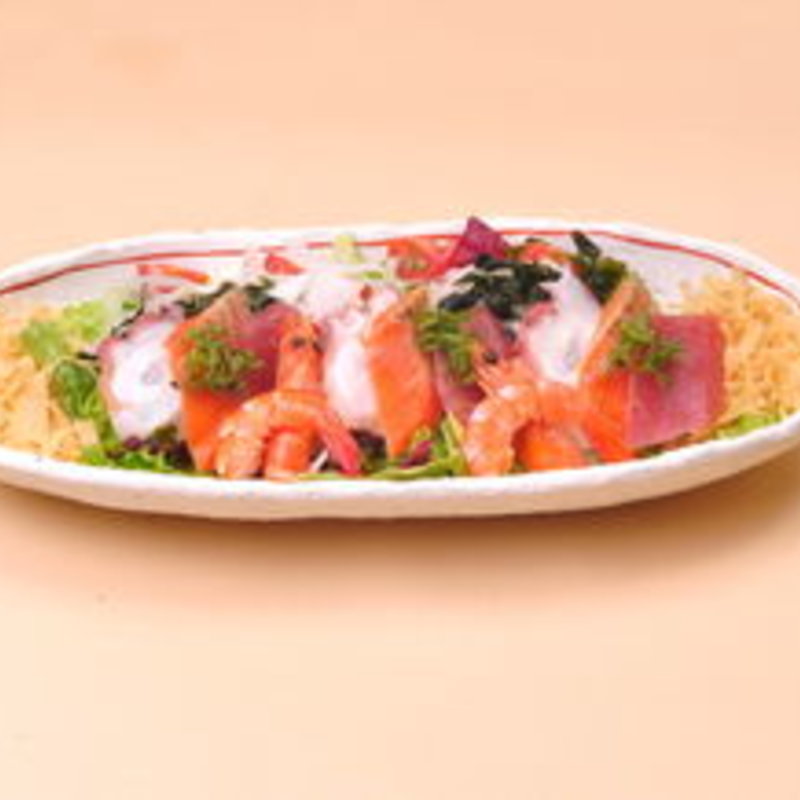 海鮮オニオンサラダ(炭家米蔵 モナ新浦安店)