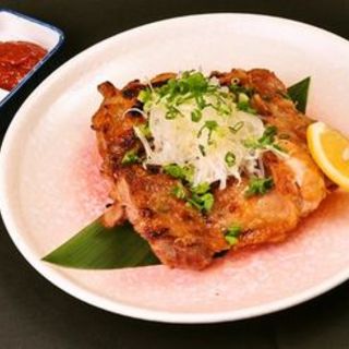 鶏のざっくり炙り焼き(炭家米蔵 モナ新浦安店)