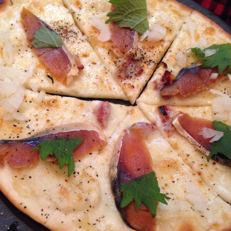 へしこピザ(四十八漁場 西新宿店)