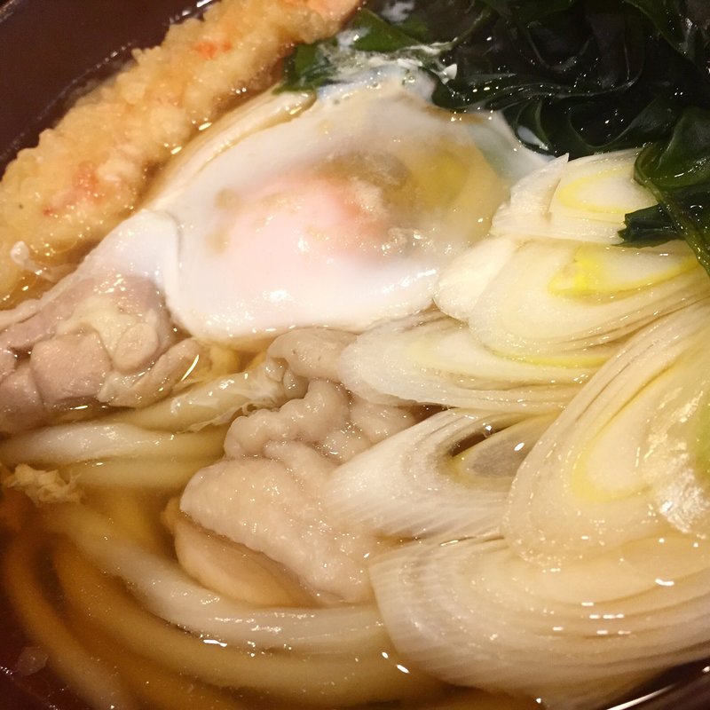 鍋焼きうどん(手打うどん 寺屋)