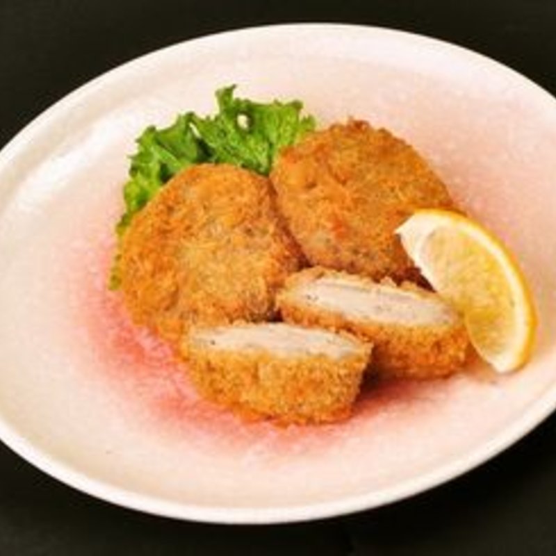 蓮根のはさみ揚げ(炭家米蔵 モナ新浦安店)