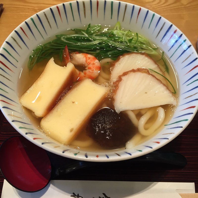 しっぽくうどん(道頓堀今井 本店)