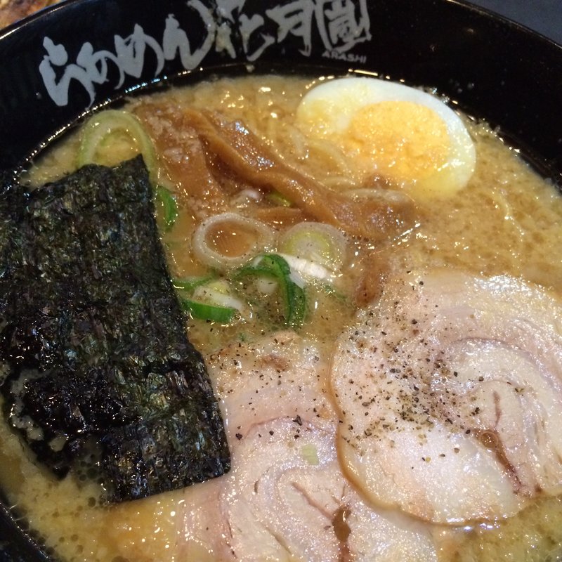 嵐げんこつらあめん(らあめん花月嵐 MONA新浦安店)