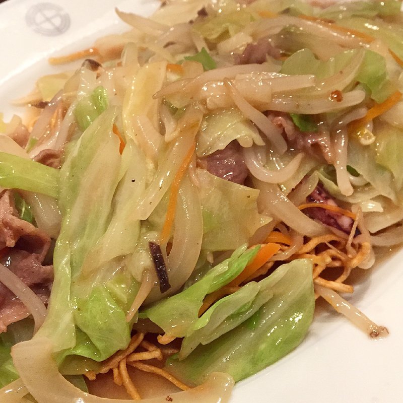 皿うどん(食堂英々 （ショクドウハナハナ）)