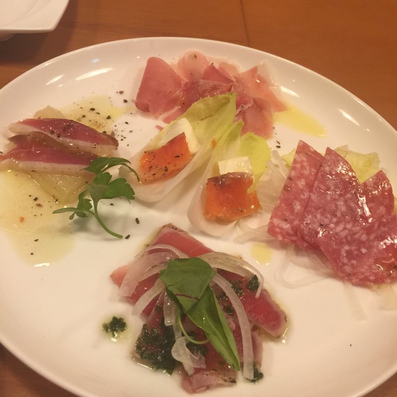 前菜の五種 盛り合わせ(チコリ （Cicoria）)