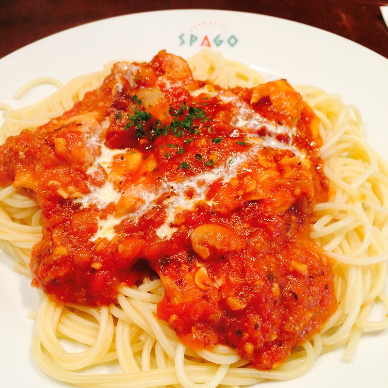 チキン トマトソーススパゲティ(SPAGO)
