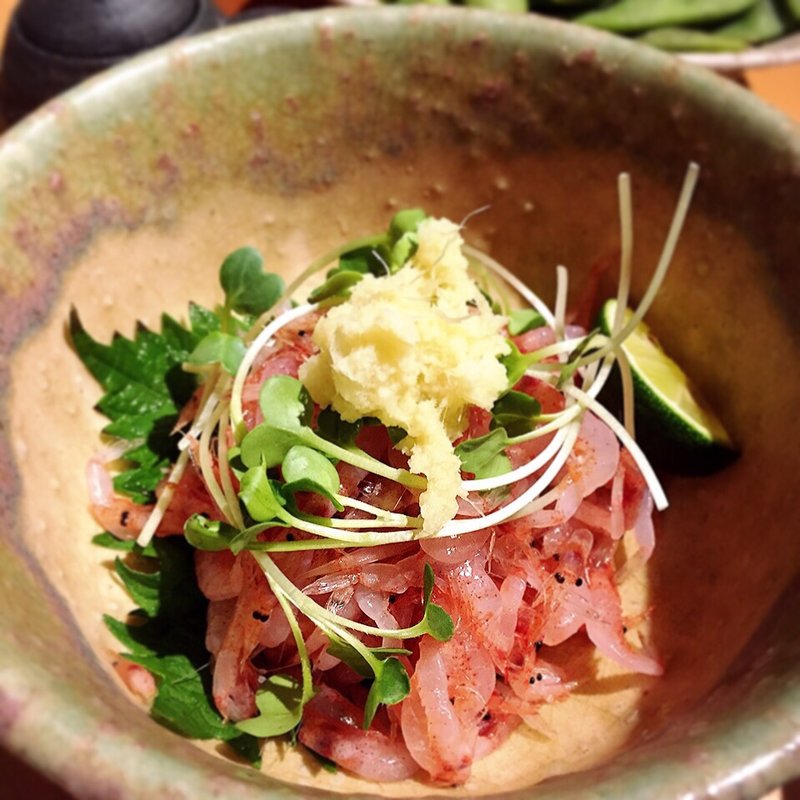 生さくらえびお造り(海鮮ワイン酒場 あら)