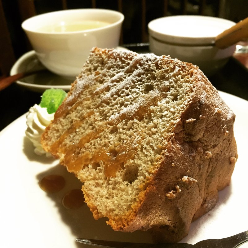 キャラメルチャイシフォン(古民家カフェ こぐま)